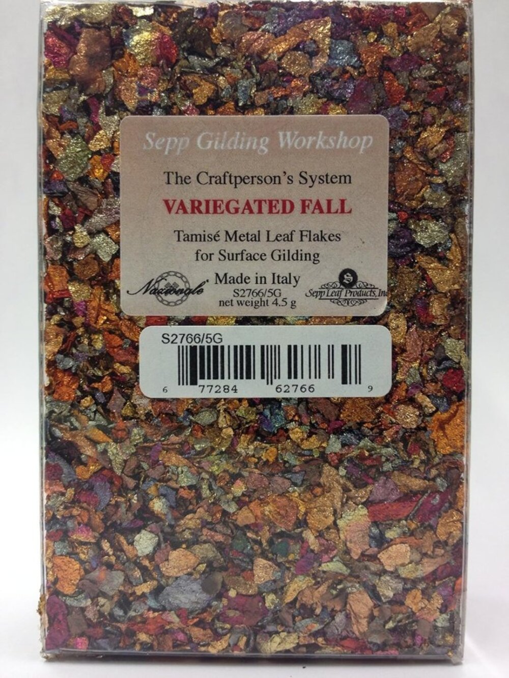 Variegated Fall Leaf Flakes for Crafting, Home Decor & Seasonal Projects - 5G